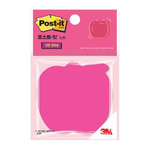 [3M] 포스트잇강한점착용모양노트(사과)